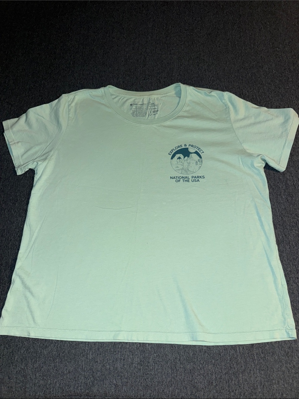 Parks Project Mint Green National Parks Short-Sleeve Tee